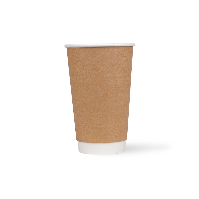 Kraft double wall paper cup